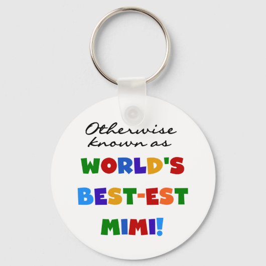 Anders Gekend als best-est-Beste Mimi Giften Sleutelhanger (Voorkant)