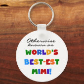 Anders Gekend als best-est-Beste Mimi Giften Sleutelhanger (Voorkant)