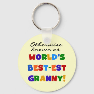 Anders gekend als best-est Granny Gifts Sleutelhanger