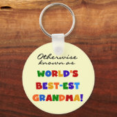 Anders gekend als best mogelijke oma-cadeaus sleutelhanger (Voorkant)