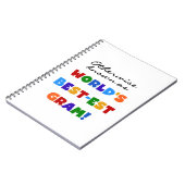 Anders gekend als best-st Gram Gifts Notitieboek (Linkerzijde)