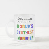 Anders gekend als Beste Gifts van Nonnie Matglas Koffiemok (Links)