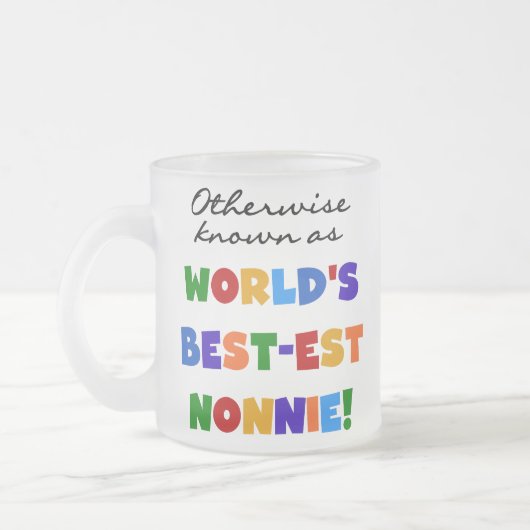 Anders gekend als Beste Gifts van Nonnie Matglas Koffiemok (Links)