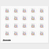 Anders gekend als beste granma-cadeaus hart sticker (Vel)
