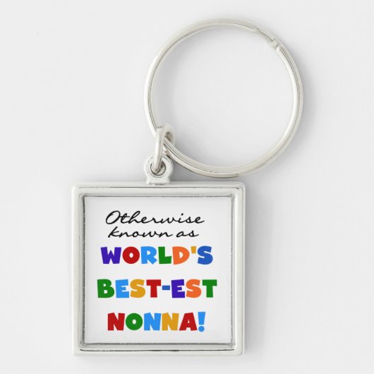 Anders gekend als beste Nonna Tshirts Gifts Sleutelhanger (Voorkant)