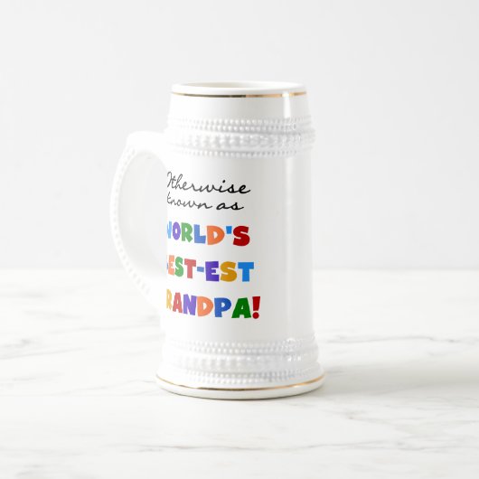 Anders gekend als beste opa-cadeaus bierpul (Voorkant links)