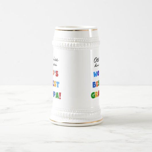 Anders gekend als beste opa-cadeaus bierpul (Center)