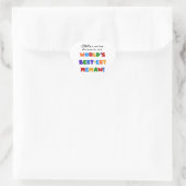 Anders gekend als 's werelds beste Memaw Hart Sticker (Tas)