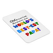 Anders gekend beste papieren overhemden en cadeaus magneet (Rechterzijde)