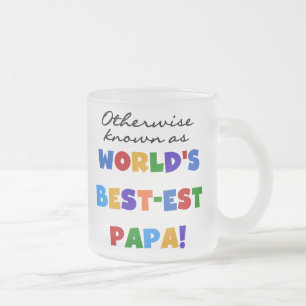 Anders gekend beste papieren overhemden en cadeaus matglas koffiemok