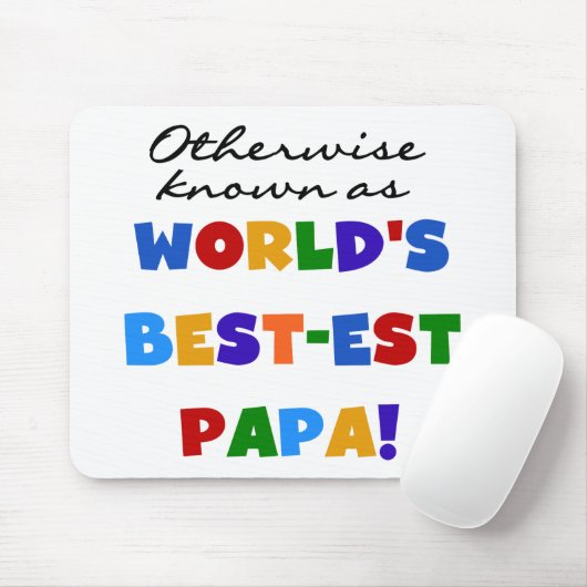 Anders gekend beste papieren overhemden en cadeaus muismat (Met muis)