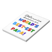 Anders gekend beste papieren overhemden en cadeaus notitieblok (Linkerzijde)