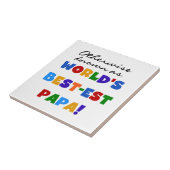 Anders gekend beste papieren overhemden en cadeaus tegeltje (Zijkant)