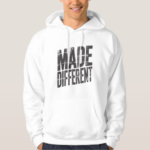 Anders Gemaakt Vet Gedrukt Typografie Motiverend Hoodie