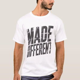 Anders Gemaakt Vet Gedrukt Typografie Motiverend T-shirt
