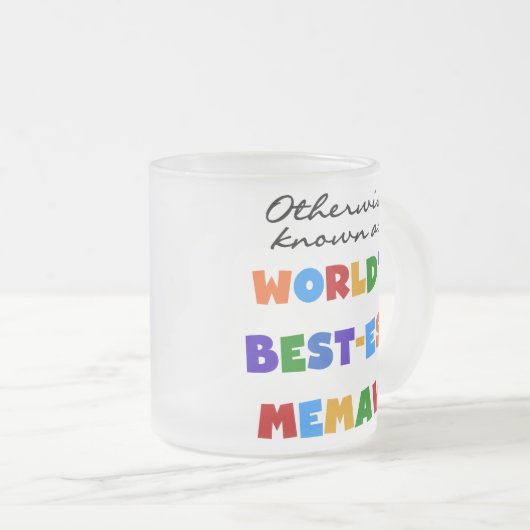 Anders genoemd geworden best-est-Beste Memaw van Matglas Koffiemok (Voorkant rechts)