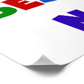 Anders Genoemd geworden best-est-Beste Nana Tshirt Poster (Hoek)