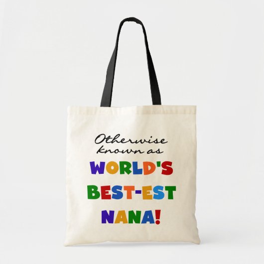 Anders Genoemd geworden best-est-Beste Nana Tshirt Tote Bag (Voorkant)
