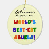 Anders Genoemd geworden Giften van Abuela van het Keramisch Ornament (Links)