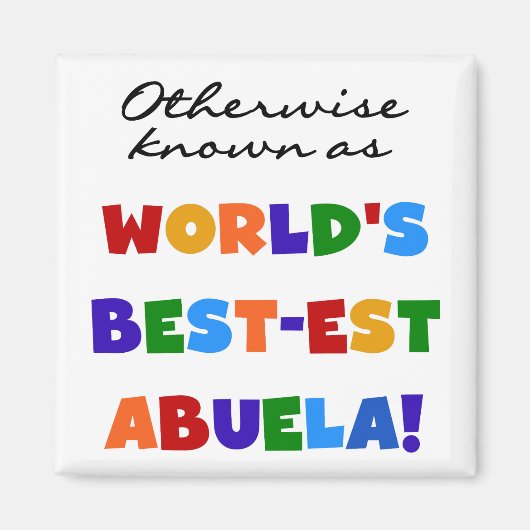 Anders Genoemd geworden Giften van Abuela van het Magneet (Voorkant)