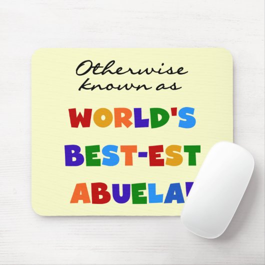 Anders Genoemd geworden Giften van Abuela van het  Muismat (Met muis)