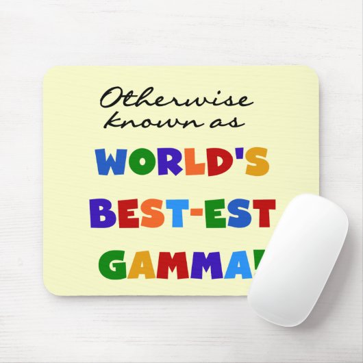 Anders Genoemd geworden Giften van de Gamma's van Muismat (Met muis)