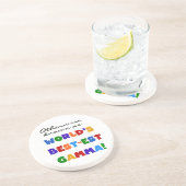 Anders Genoemd geworden Giften van de Gamma's van Zandsteen Onderzetter (Zijkant)