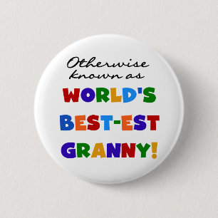 Anders Genoemd geworden Giften van de Oma van het Ronde Button 5,7 Cm