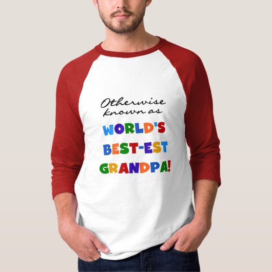 Anders Genoemd geworden Giften van de Opa van het T-shirt (Voorkant)