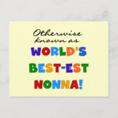 Anders Genoemd geworden Giften van de T-shirts van Briefkaart (Voorkant)