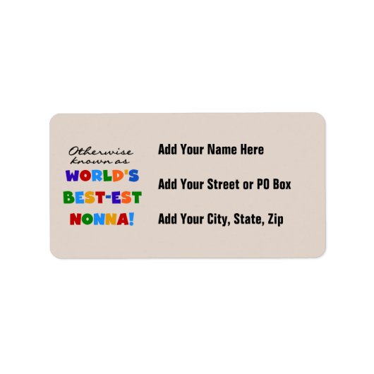 Anders Genoemd geworden Giften van de T-shirts van Etiket (Voorkant)