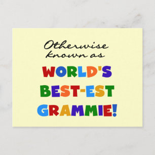 Anders Genoemd geworden Giften van Grammie van het Briefkaart