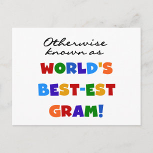 Anders Genoemd geworden Giften van het Gram van Briefkaart
