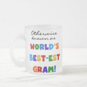 Anders Genoemd geworden Giften van het Gram van Matglas Koffiemok (Links)