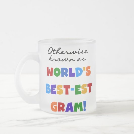 Anders Genoemd geworden Giften van het Gram van Matglas Koffiemok (Links)