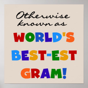 Anders Genoemd geworden Giften van het Gram van Poster