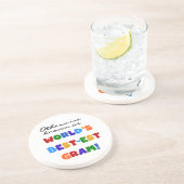 Anders Genoemd geworden Giften van het Gram van Zandsteen Onderzetter (Zijkant)