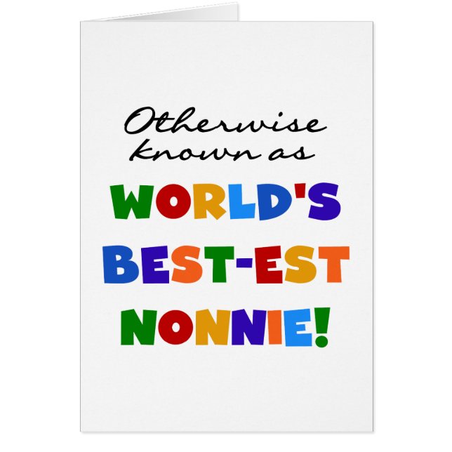 Anders Genoemd geworden Giften van Nonnie van het (Voorkant)