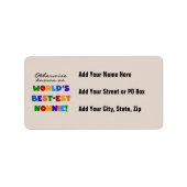 Anders Genoemd geworden Giften van Nonnie van het Etiket (Voorkant)