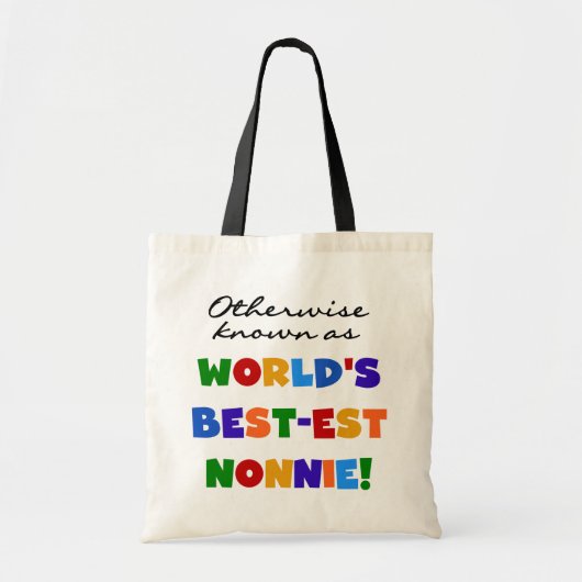 Anders Genoemd geworden Giften van Nonnie van het  Tote Bag (Voorkant)