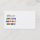 Anders Genoemd geworden Giften van Nonnie van het Visitekaartje (Achterkant)