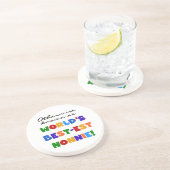 Anders Genoemd geworden Giften van Nonnie van het Zandsteen Onderzetter (Zijkant)