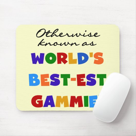 Anders Genoemd geworden T-shirts van Gammie van Muismat (Met muis)