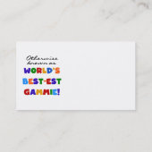 Anders Genoemd geworden T-shirts van Gammie van Visitekaartje (Achterkant)