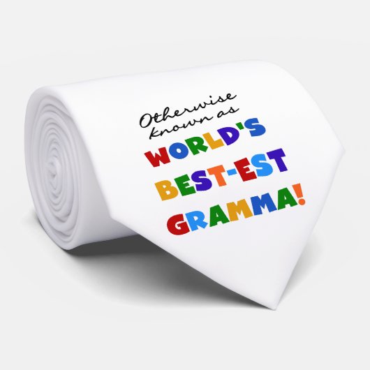 Anders Genoemd geworden T-shirts van Gramma van Stropdas (Opgerold)