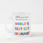 Anders Genoemd geworden T-shirts van Grammie van Matglas Koffiemok (Links)