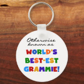 Anders Genoemd geworden T-shirts van Grammie van Sleutelhanger (Voorkant)