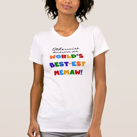 Anders Genoemd geworden T-shirts van Memaw van het (Voorkant)