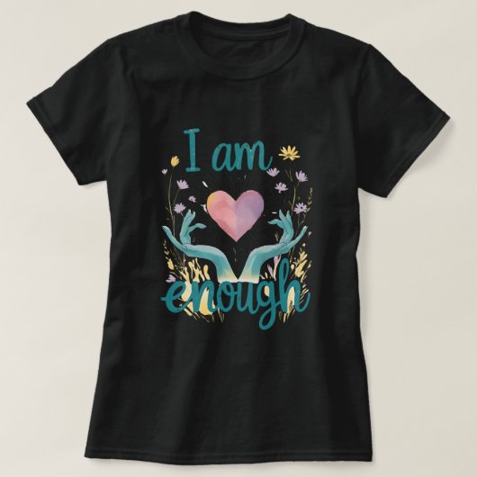 Anders in plaats van minder – Empowerment T-shirt (Design voorkant)