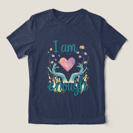 Anders in plaats van minder – Empowerment T-shirt (Design voorkant)